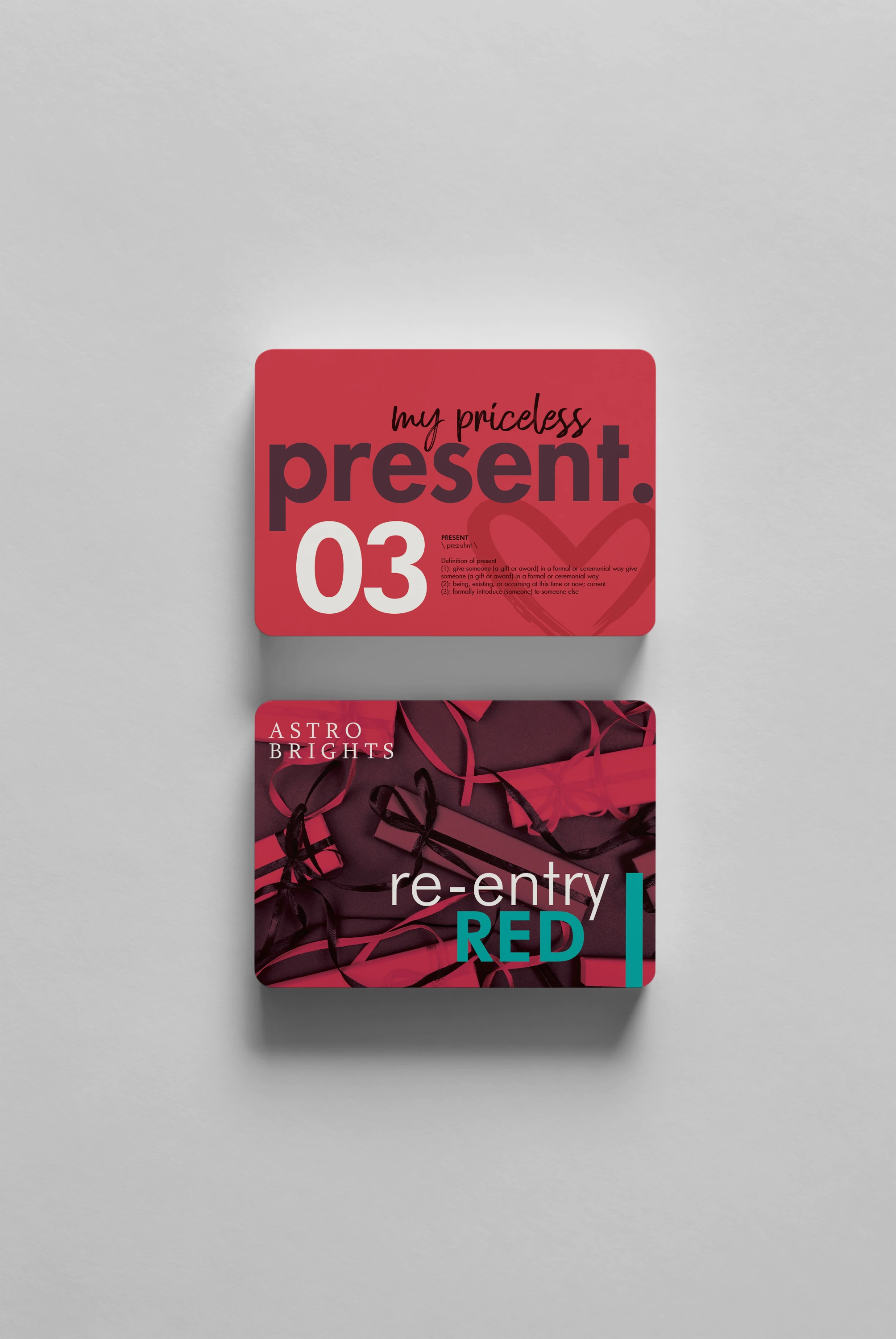 Astrobrights card design 3