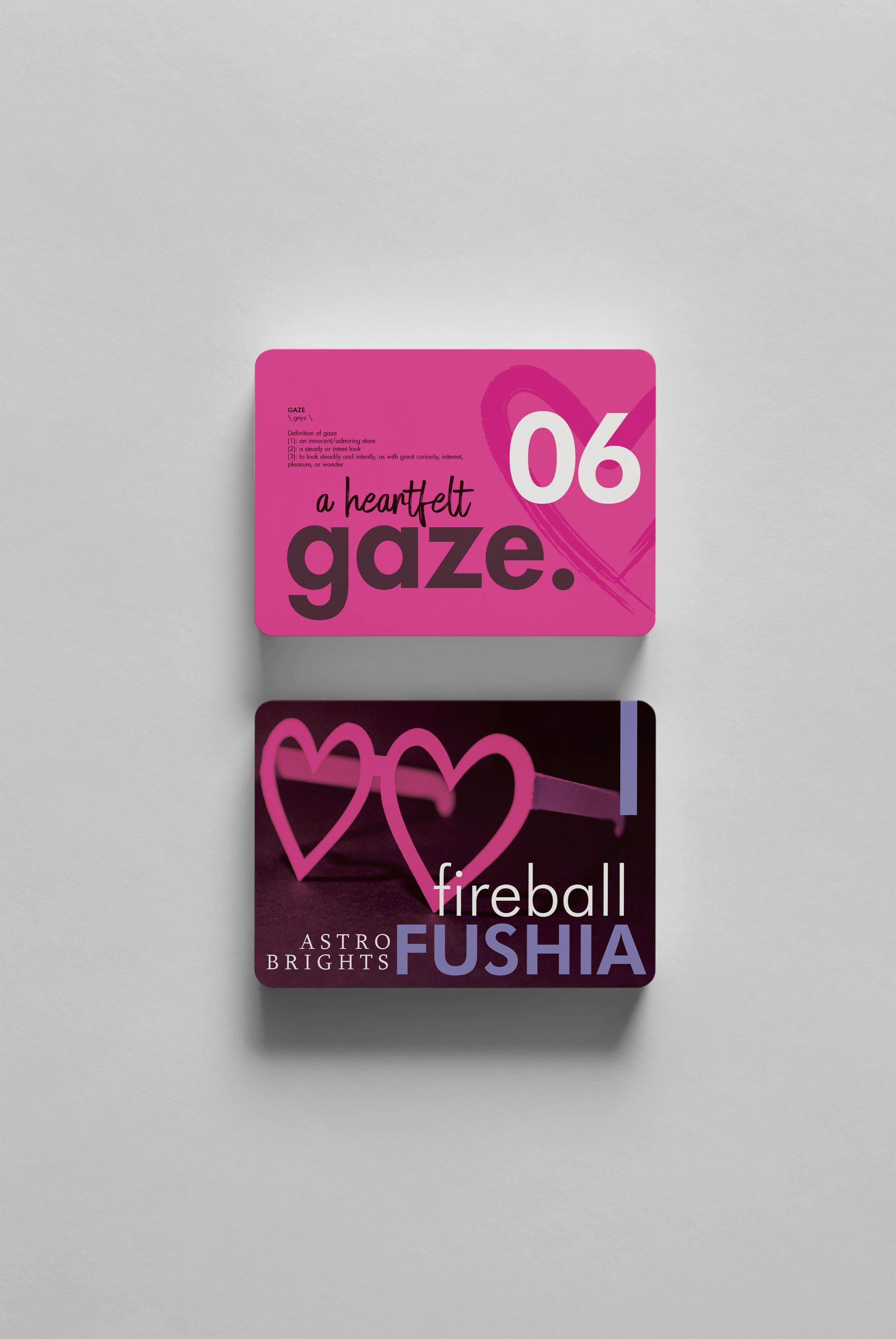Astrobrights card design 6