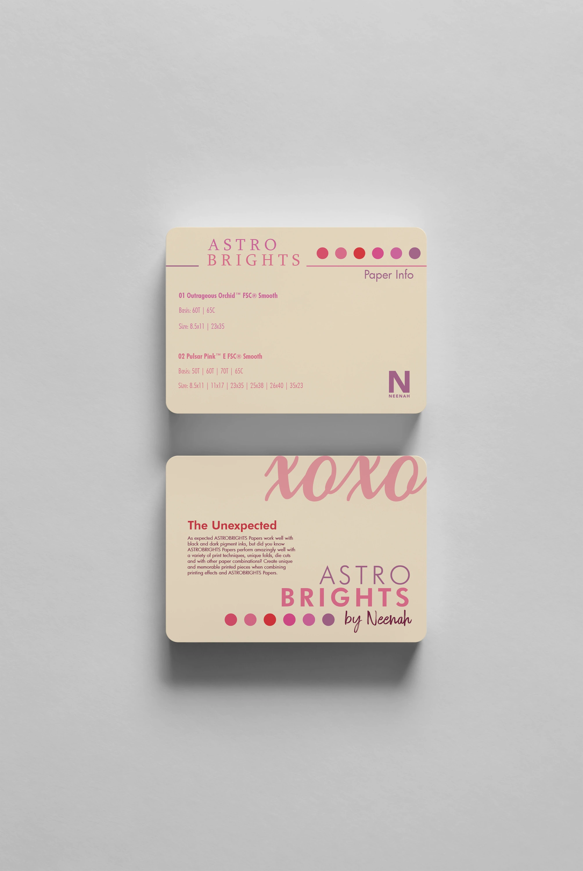Astrobrights card design 7