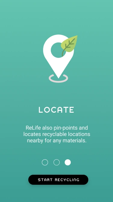 ReLife onboarding locate