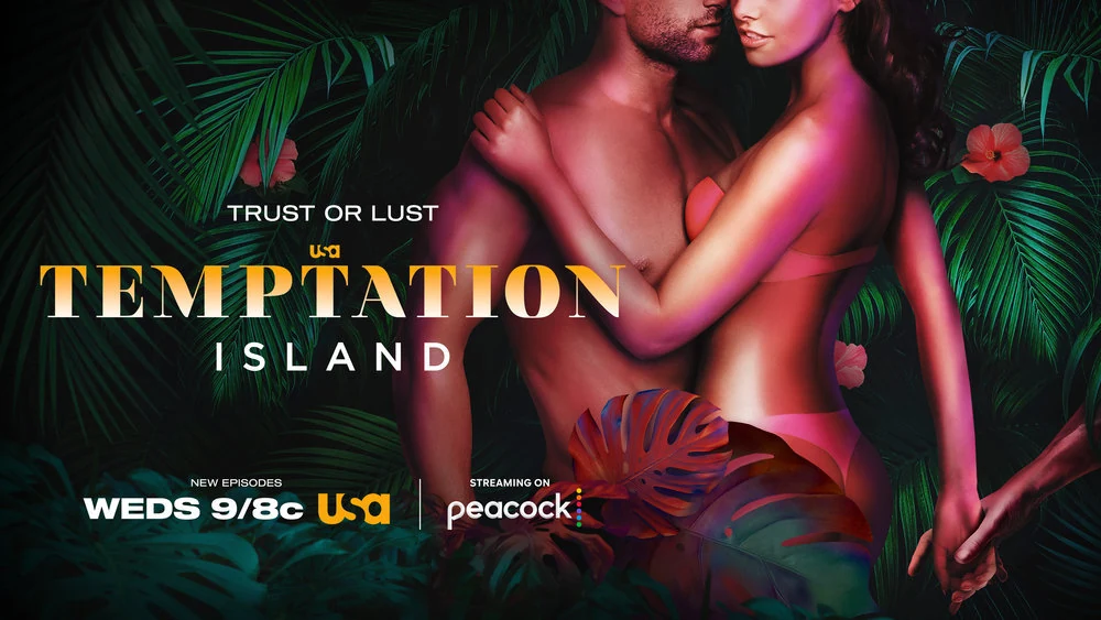 Widescreen Temptation Island premiere key art